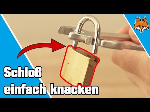 Schloß knacken in Sekunden - super einfach 🔐