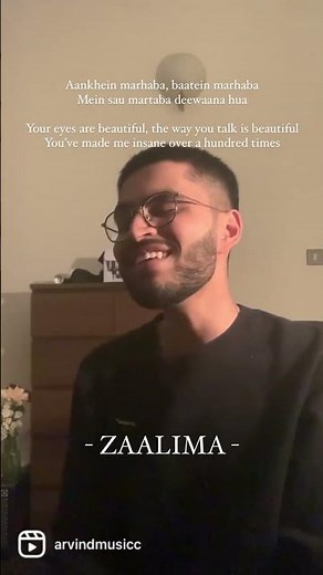 Zaalima Unplugged Cover