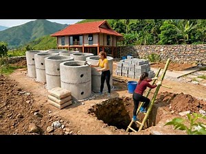 TIMELAPSE : Building A Water Well Dozens Of Meters Deep To Find A Clean Water Source In The Forest