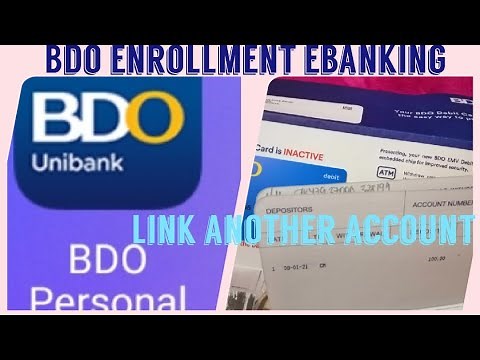 How to enroll another bdo account to your existing bdo account (personal mobile banking)