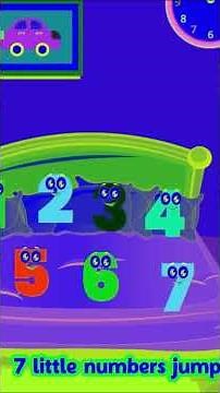 10 Little Numbers Jumping on the Bed | Kids Counting Song & nursery rhymes