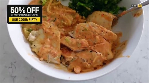 Factor Black Friday Event TV Spot, 'Balanced Eating Made Simple: 50% Off'