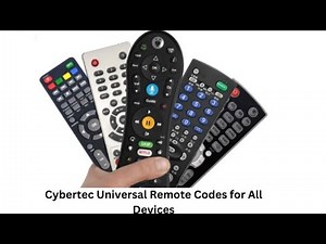 How to Program Cybertec Universal Remote Codes