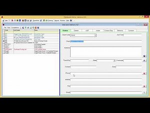 Jobs and Debtors Workspace