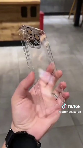 iPhone Crystal Clear Case With Camera Lens Protection