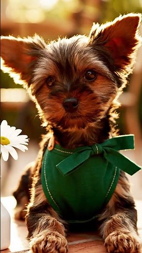 OMG! 🐶World's CUTEST Yorkie Pup Does the FUNNIEST Thing! 😂 #adorable #yorkie