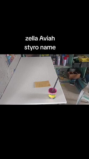 Creative Styrofoam Name Lettering Tutorial