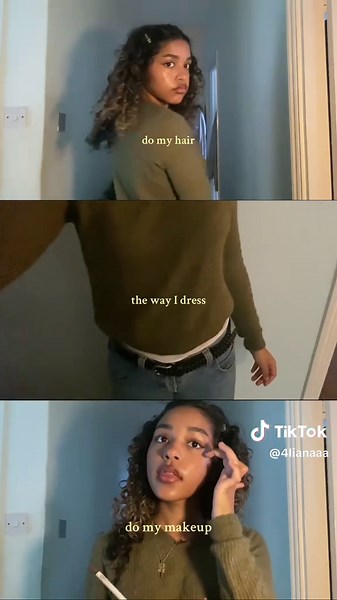 Stylish Girly Outfits and Curly Hair Inspiration