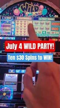 Let's PARTY in Vegas with $30 SPINS!