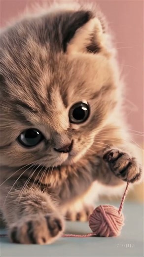 Cute Tiny Kitten Being Adorable 😻✨