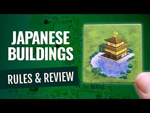 Japanese Buildings | Carcassonne Mini Expansion | How to play + Review