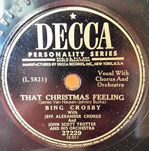 Bing Crosby And Carol Richards - That Christmas Feeling / Silver Bells