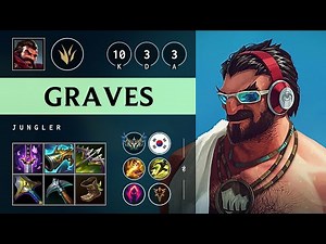 Graves Jungle vs Nidalee - KR Challenger Patch 25.21