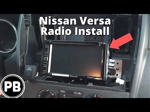 2007 - 2011 Nissan Versa/Note/Tiida Radio Install