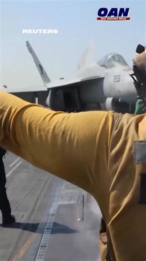 The USS Abraham Lincoln operates at sea as crew members guide aircraft, conduct flight deck maneuvers, and complete aerial resupply missions. Watch OAN Live Here:https://live.oann.com/home.ktv?utm_source=socials&utm_medium=social media&utm_campaign=fb | One America News Network