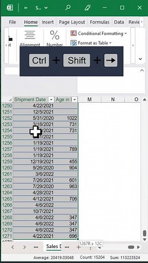 HIGHLIGHT DATA FROM THE DROP-DOWN LIST