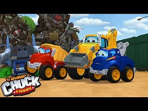Learn with Chuck & Friends | Rowdy's New Rigg/Grandpa Treadwell | Cartoon for Kids