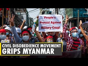 Myanmar Coup: Civil disobedience movement grips Myanmar