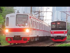 Pondok Cina (Depok) Trainspotting: NEW Commuter Line (KRL) Trains in Action!