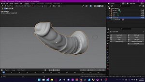 How to make Cum Fluid Particle Simulation in Blender - Azzura