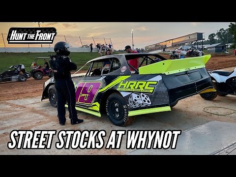 Joseph Goes Street Stock Racing at Whynot Motorsports Park!