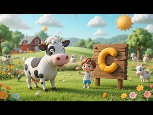 C is for Cat | ABC Animal Song for Kids | Learn the Alphabet with Cute Cats