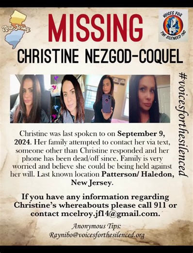 Casos de Personas Desaparecidas en Nueva Jersey