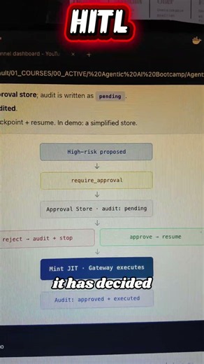 Human in the Loop for Agentic ai systems