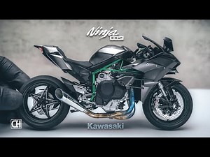 Tamiya 1/12 Kawasaki Ninja H2R Scale Model Full Building