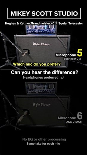 Can You Hear The Difference? 8 Mic Guitar Cab Shootout | Clean Tone