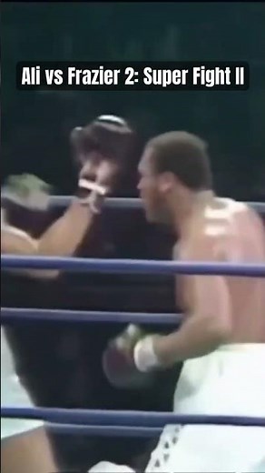 Frazier vs Ali Part 2: The Legendary Rivalry Continues #boxing #fight #classic