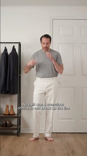 Navy Chore Coat Outfit Idea