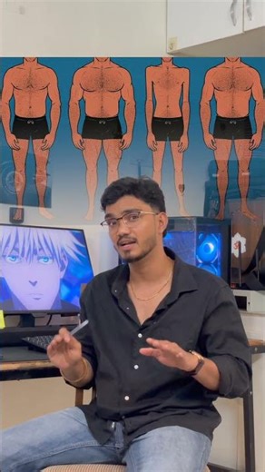 How many body types are there for men? 👕