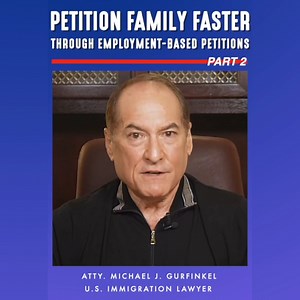 112K views · 2K reactions | In Part 2 of this series, Attorney Gurfinkel discusses the basic requirements for petitioning family members for a green card through employment-based petitions. #GreenCard #immigrationlawyer #immigrationnews #immigrationtips | The Law Offices of Michael J. Gurfinkel | Facebook