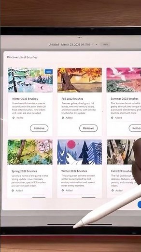 How to Add Free Brushes in Adobe Fresco | #AdobeFresco Quick Tip