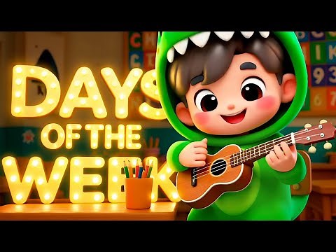 Days of the Week Song for Kids (English & Spanish) | Días de la Semana