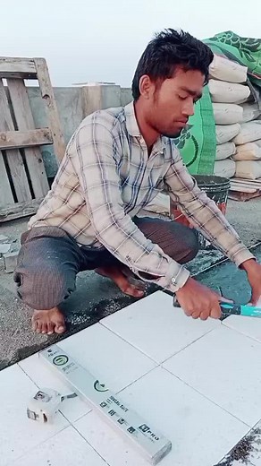 Measuring and Marking Tiles for Home Renovation