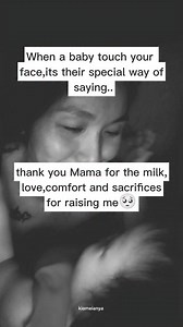 this is mother and baby connection in the sweetest way.🫶❤️ #momlife #fbpost #momandbaby #parenthood #parenting | Kio Mei Anya