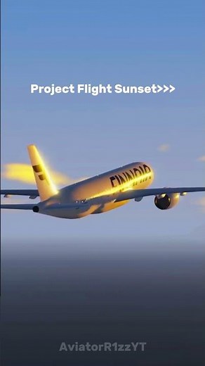 PF Sunsets #projectflight #roblox #flightsimulation