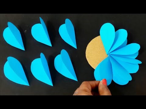 kagaj ke phool banana/kagaj se phool banana/kagaj ka craft/paper craft