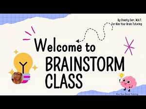 Kiss Your Brain Tutoring Session 1-Beginning Consonants & Vowels/Segmenting & Blending Sounds