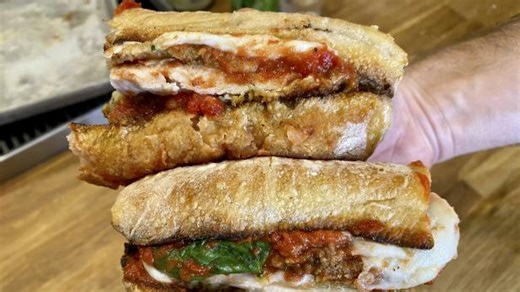 Chicken Parm Sandwiches