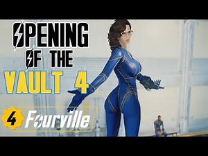 Fallout 4 Fourville - The Vault 4 Finally Opens - The Husting Quest & Ms. McKenzie Failing (For Now)
