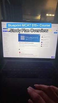 Check out my Blueprint MCAT 515+ study plan!