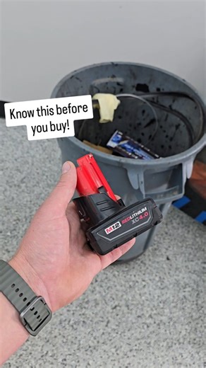 Fake VS Real Milwaukee M12 batteries! Know the difference. #milwaukee #m12 #battery #informational #themoreyouknow #besttools #milwaukeetool | Ed's Auto Glass