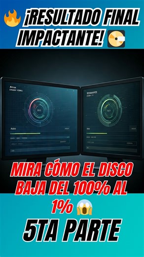 💽 ¡Increíble! Mi disco bajó del 100% al 1% 🔥 y ahora mi PC va como nueva 💻 #Windows10y11 #TechAula #Disco100PorCiento #OptimizaTuPC #SoluciónReal | Soluciones Informáticas Virtual