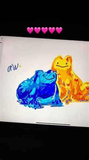 we made a beautiful mess :) #art #artist #digitalart #procreate #ipad #drawing #artworkout #app