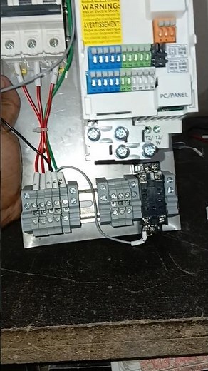 "ABB VFD variable frequency drive control wiring diagram #wiring #electrical #vfd" on YouTu