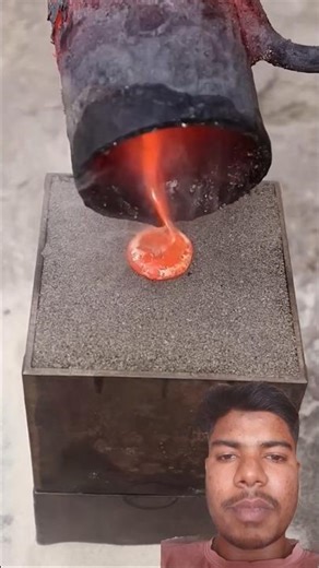 Making a Copper hammer 🔨
