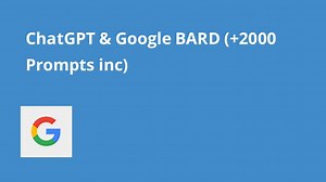 ChatGPT & Google BARD (+2000 Prompts inc)